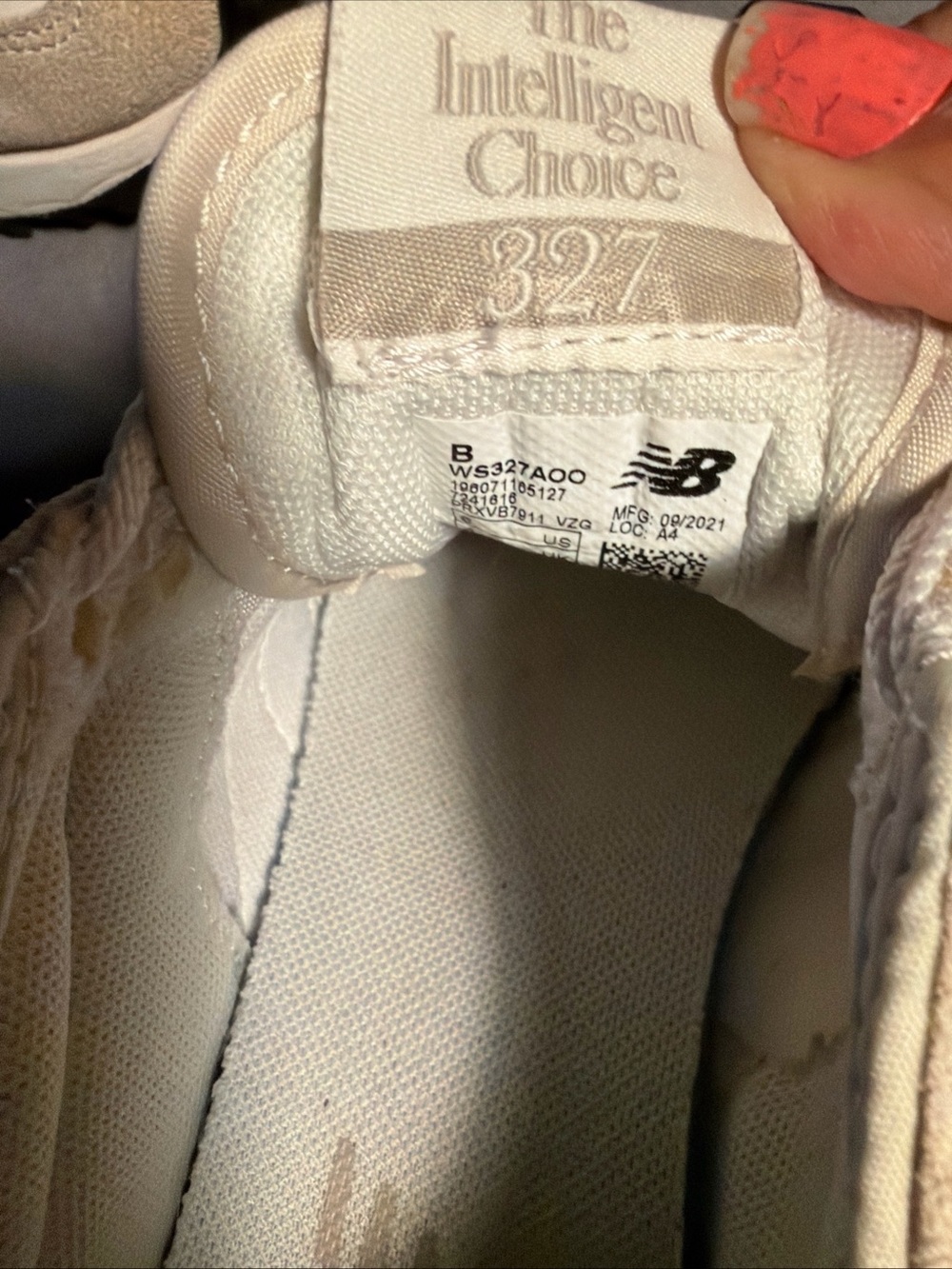 New Balance Beige & White Women's Retro Runner Sneakers - Picture 10 of 14